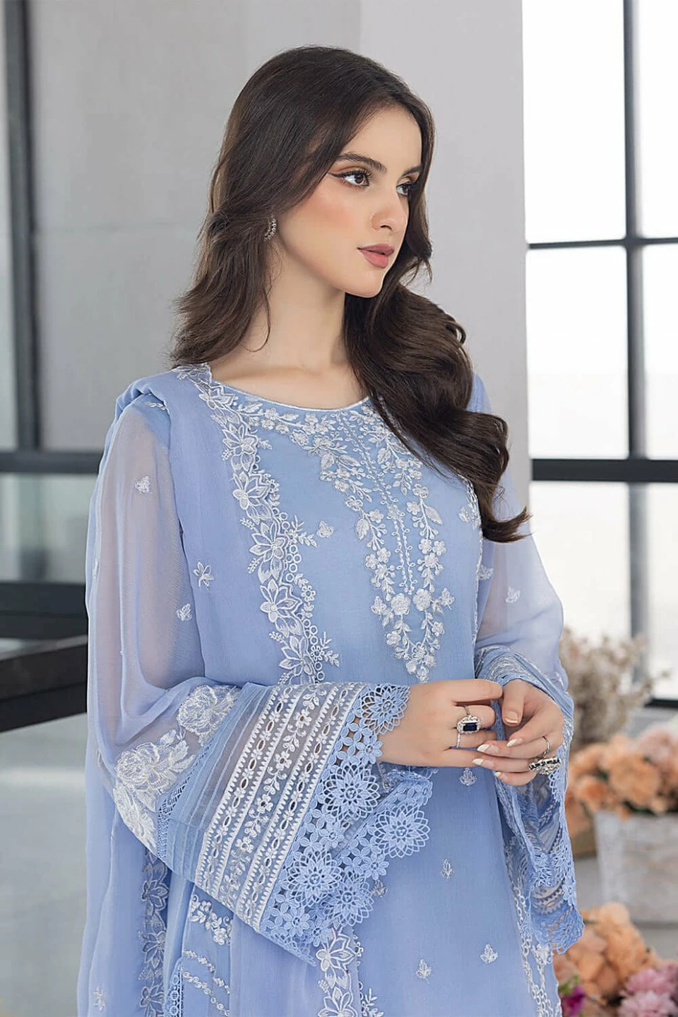 Beautiful organza suit