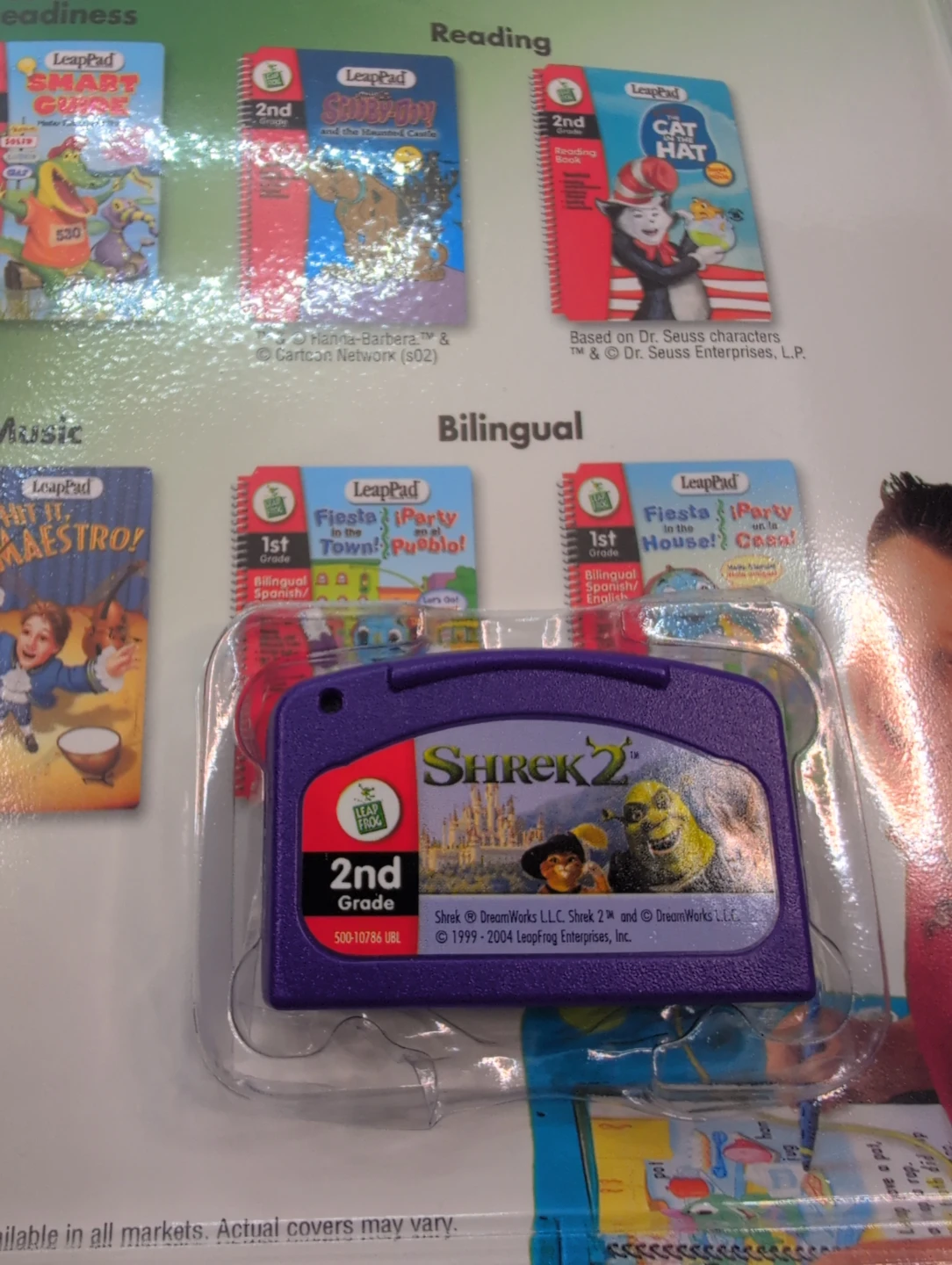 LeapFrog LeapPad Shrek 2 Reading Storybook & Cartridge - photo 2