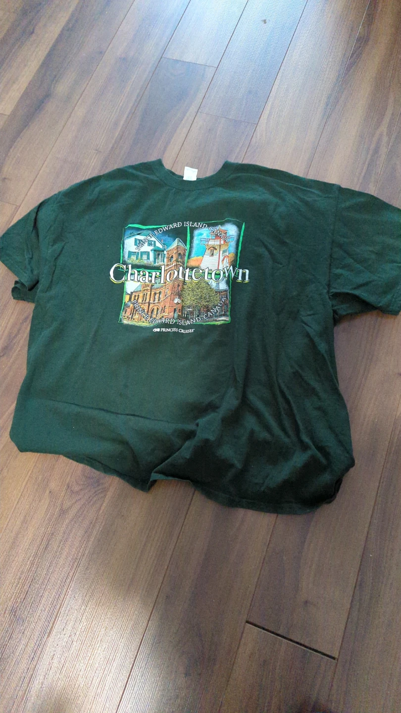 Green Charlottetown Prince Edward Island T-Shirt 2XL
