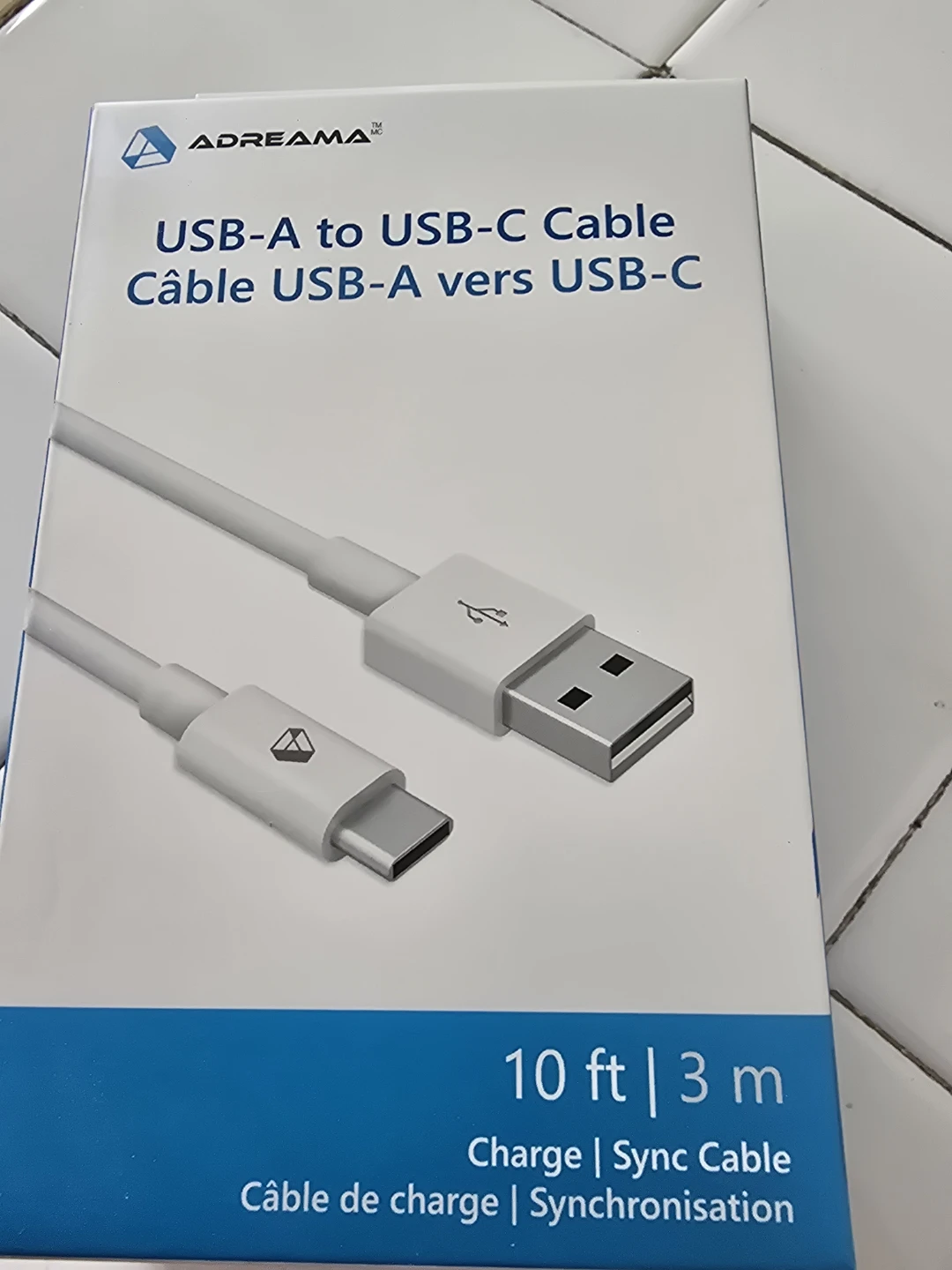 ADREAMIA USB-A to USB-C Cable - 10 ft 🏆