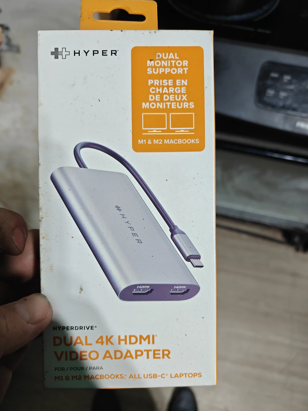 HyperDrive Dual 4K HDMI Video Adapter for M1 & M2 MacBooks