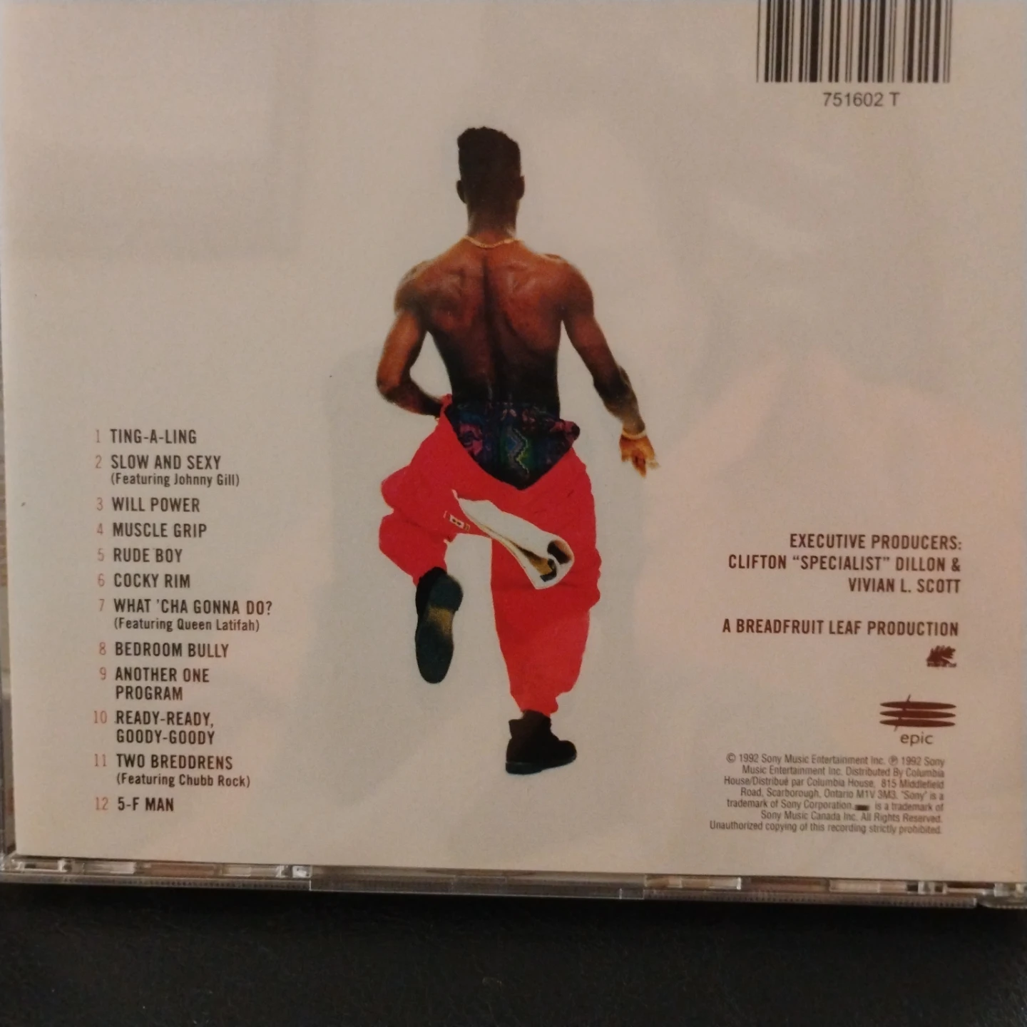 Shabba Ranks X-Tra Naked CD - photo 2