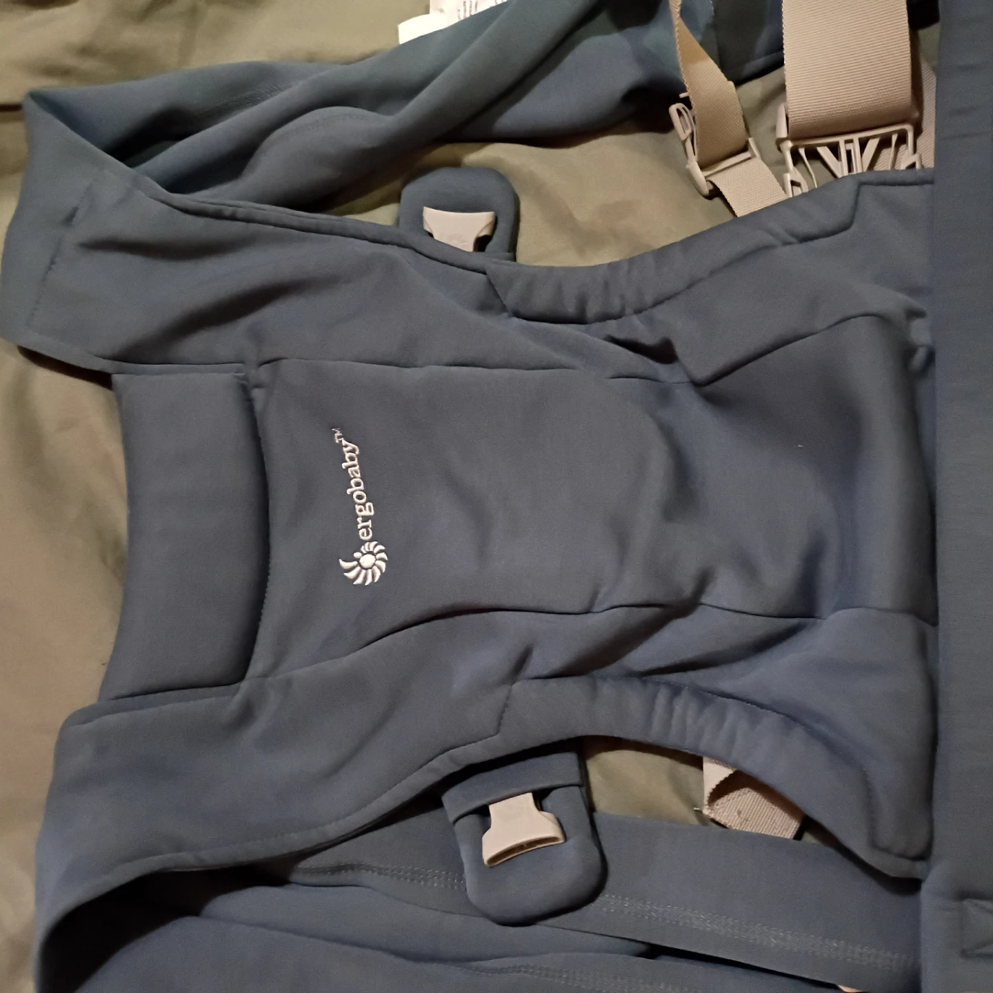 Ergobaby Embrace Knit Newborn Carrier - Oxford Blue - photo 2
