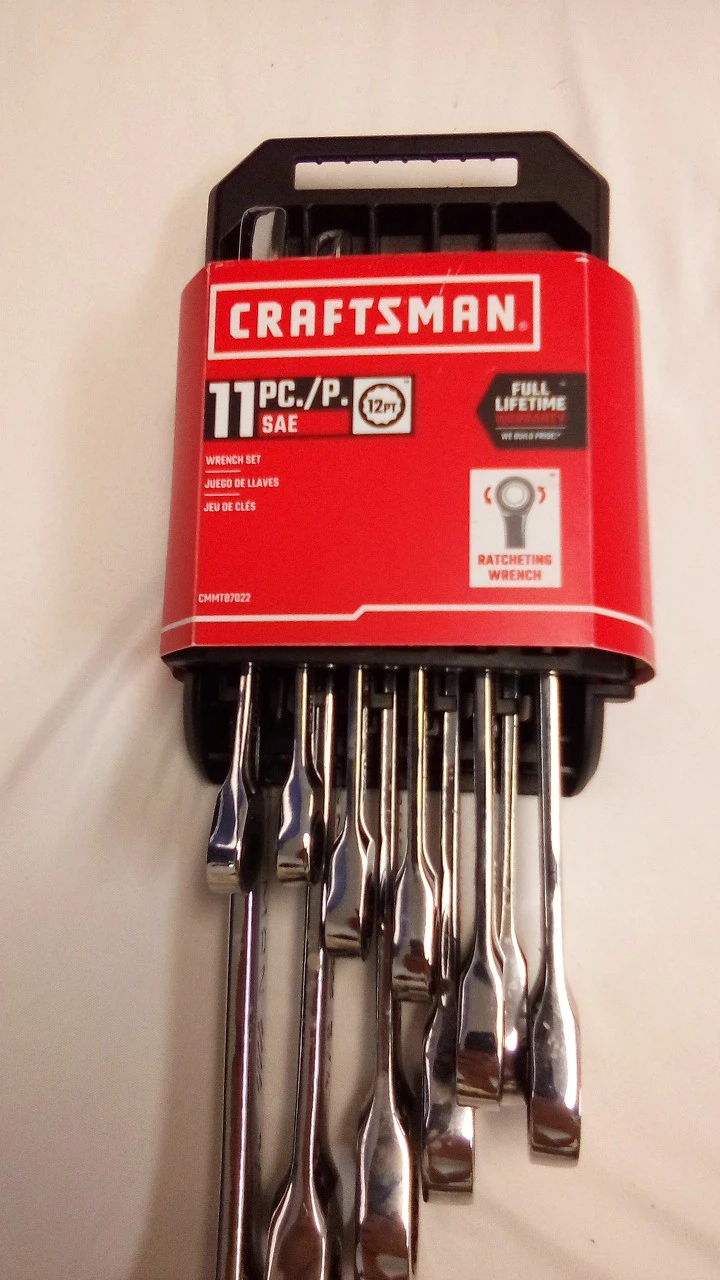 Craftsman 11 Pc. SAE Ratcheting Wrench Set