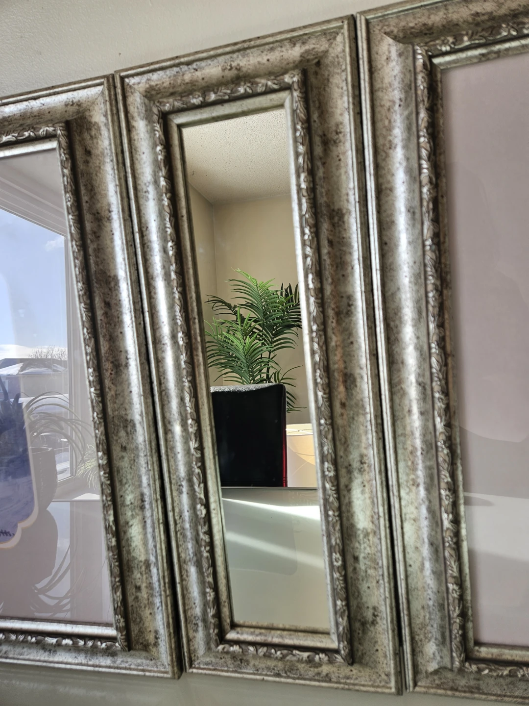 Set of 5 Decorative Mirrors and Art Frames - photo 4