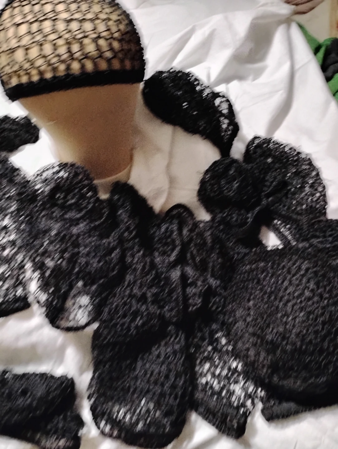 Black Lace Hair Net Collection - photo 2