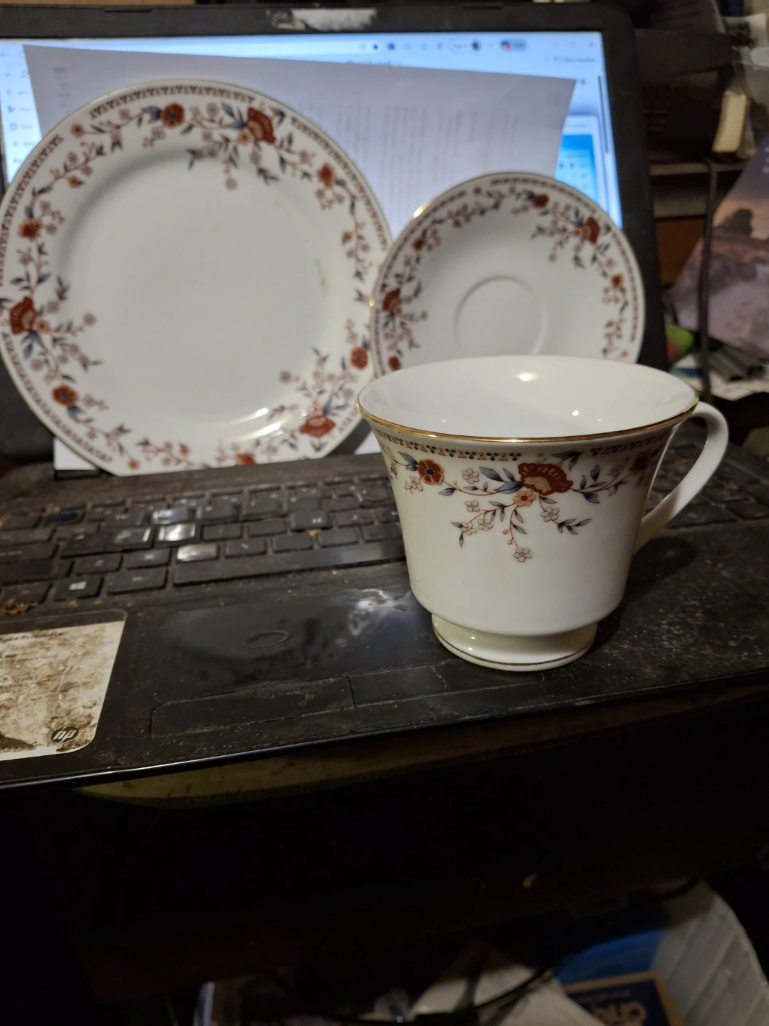 China Garden Imperial Rose Pattern Dinerware