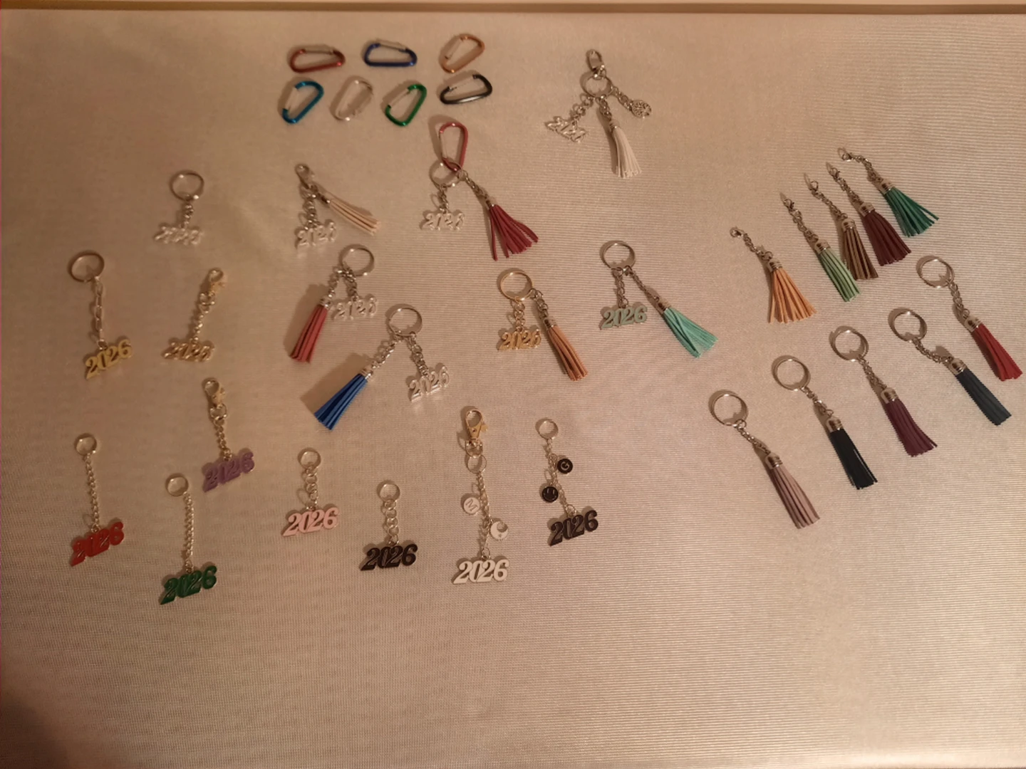 Assorted purse /knapsack/key chain/bag Charrms 2026