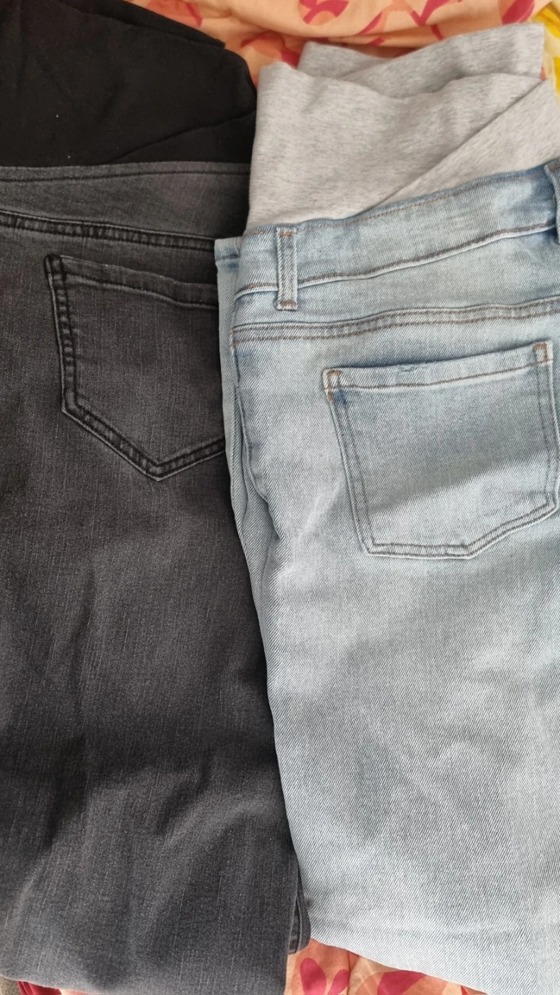 FREE – 2 Maternity Jeans (Medium & Small)