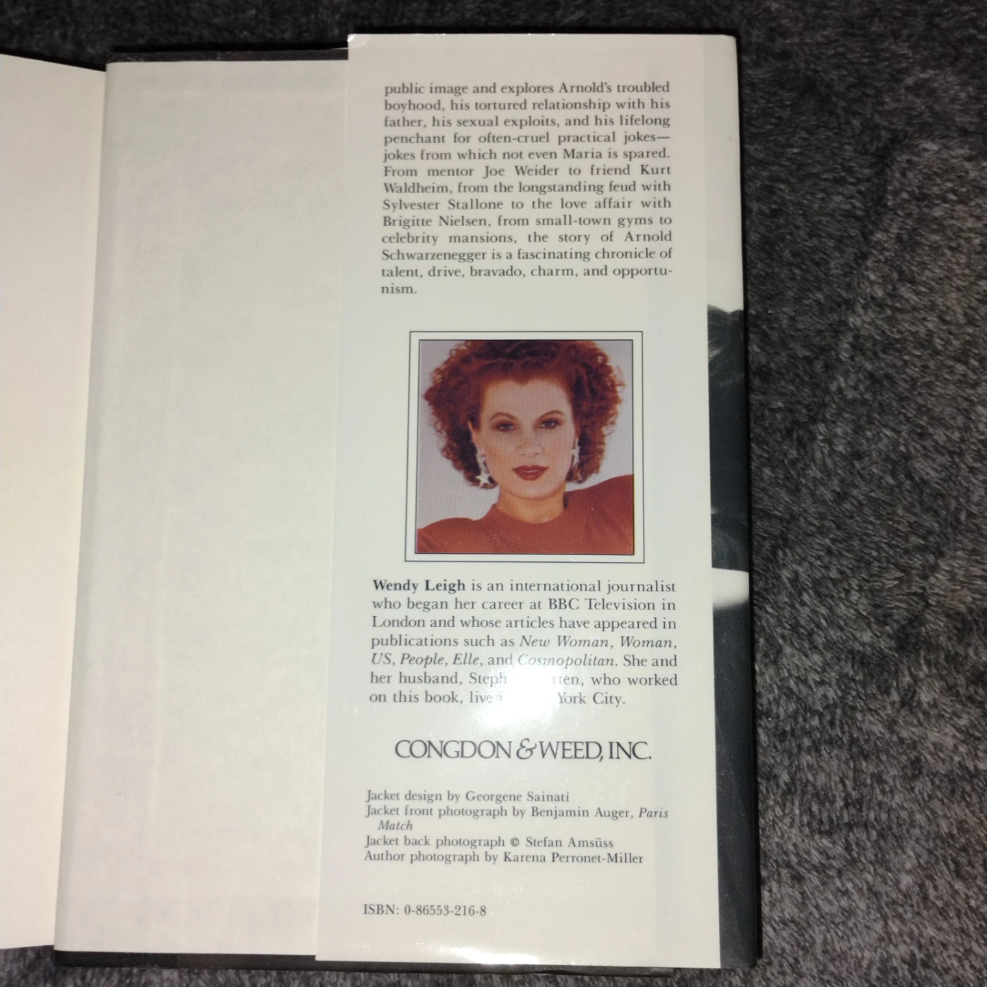 An Unauthorized Biography of Arnold by Wendy Leigh🥕 - photo 3