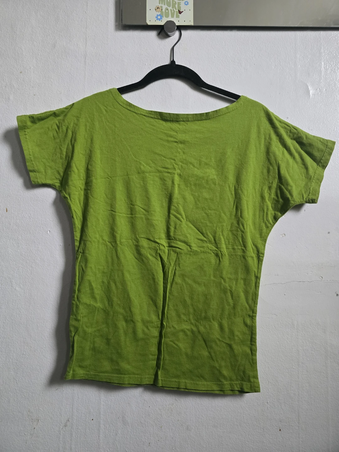 Short Sleeve off one sholder T-Shirt with Rhinestone Bow - photo 4
