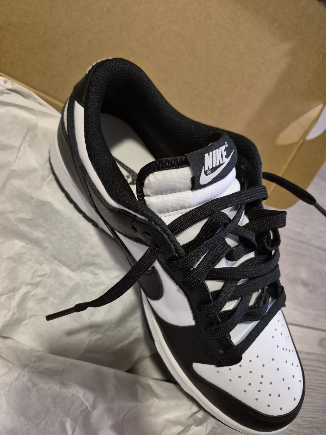 Nike Dunk Low Panda Black White Sneakers