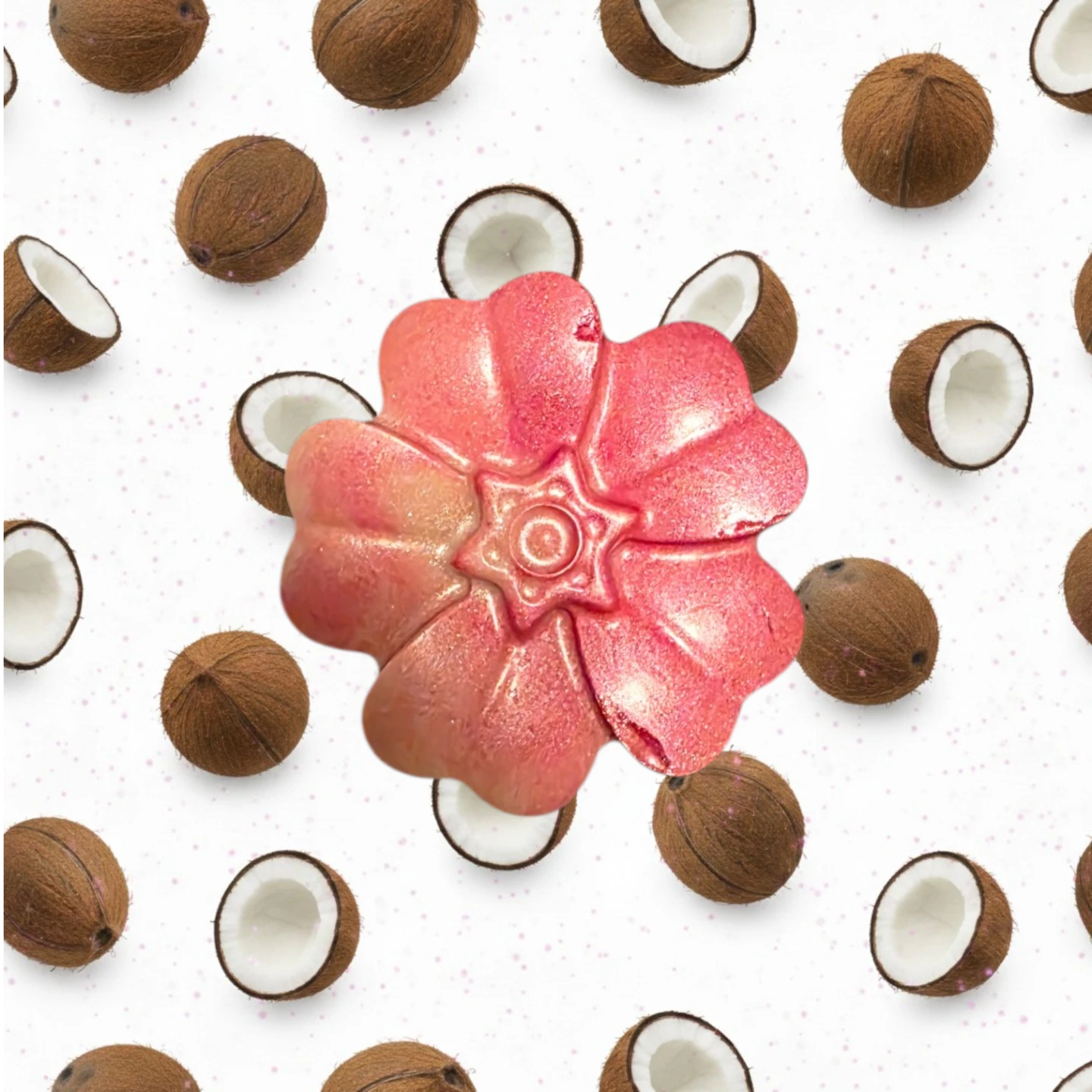Coconut paradise flower Soap bar