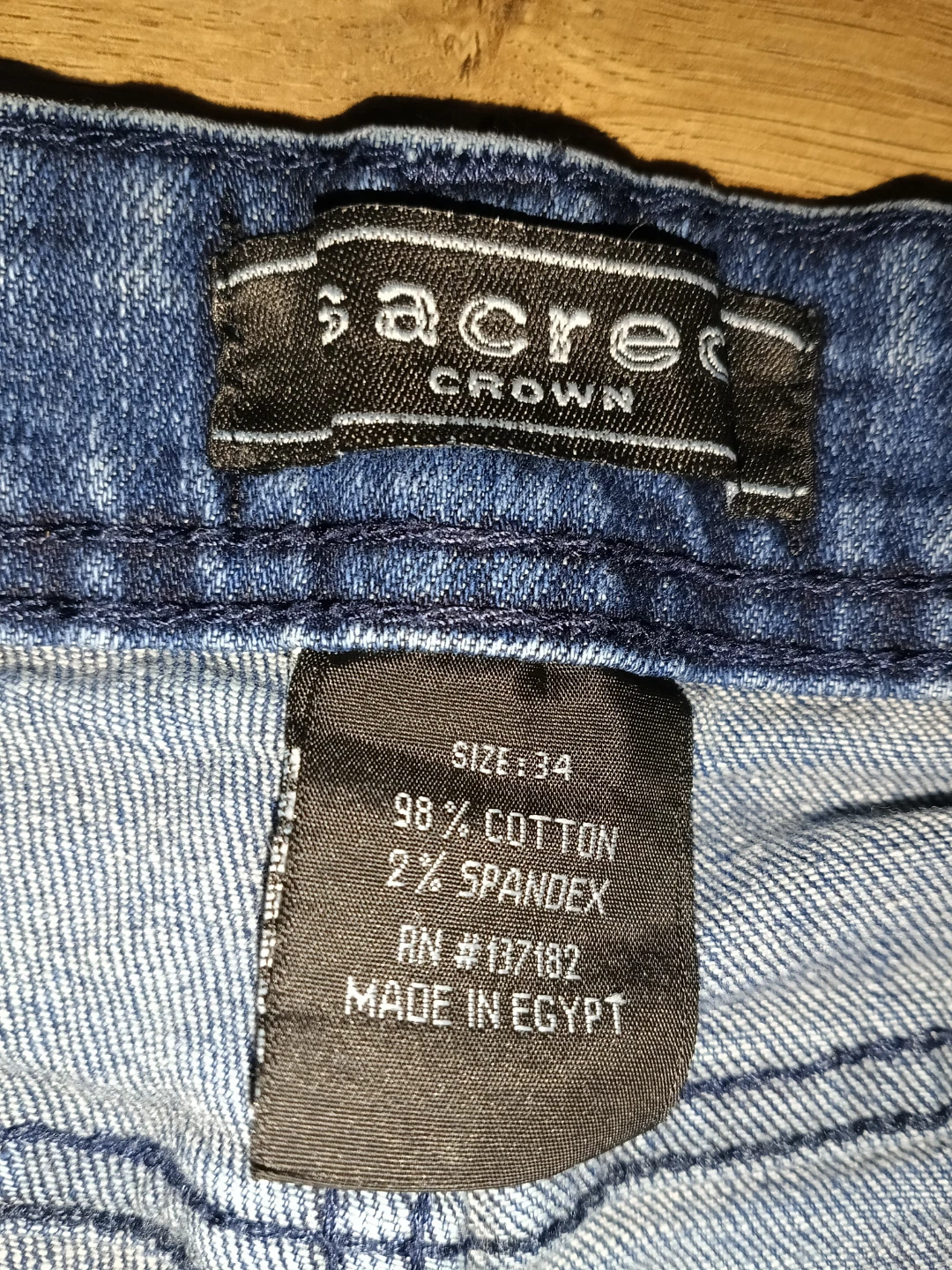 Men's- Sacred Crown Jeans Size 34