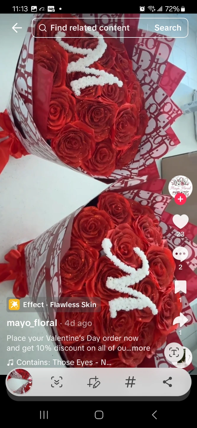 Artificial Rose Bouquet with Tiara - photo 2