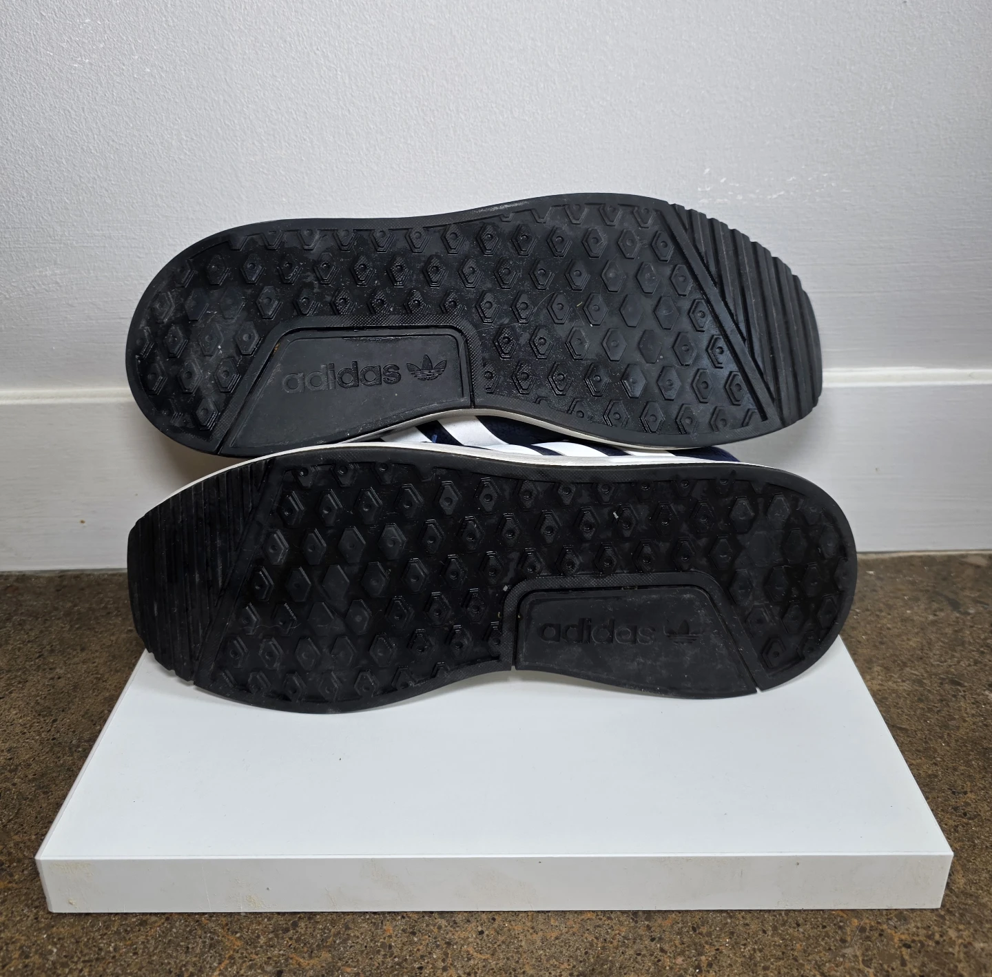 Adidas Navy Blue Sneakers - photo 3