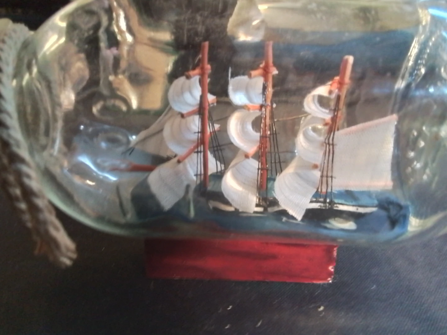 Vintage Ship in a Bottle 4.5" - photo 4