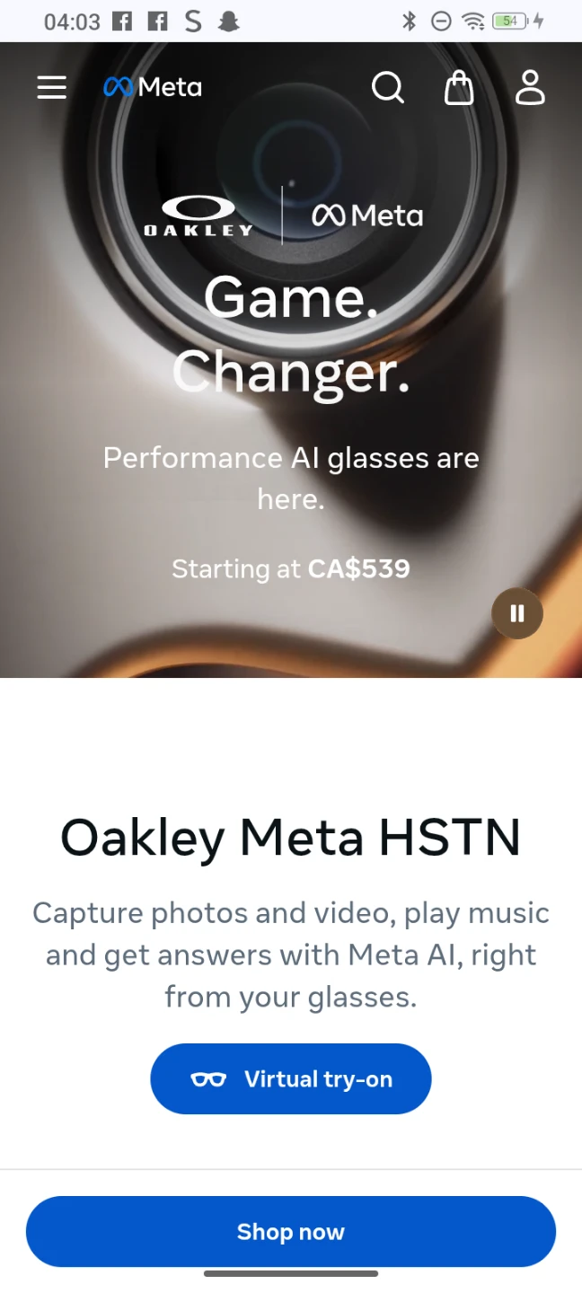 Oakley Meta HSTN Smart Glasses - photo 2
