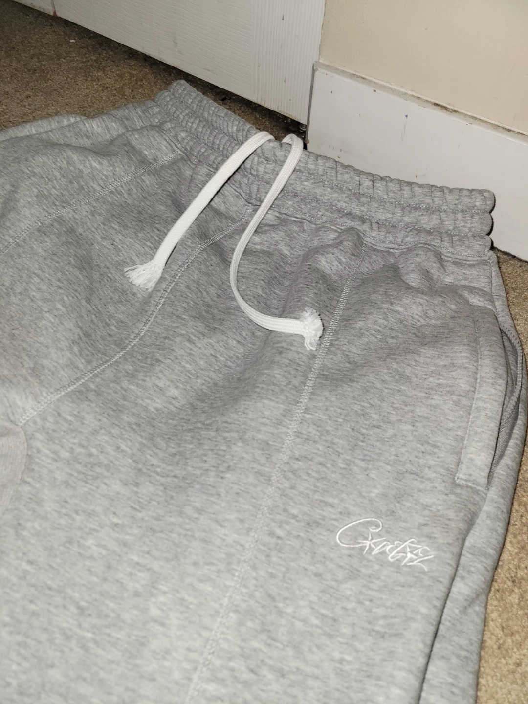 Corteiz HMP Grey Hoodie & Sweatpants Set - photo 4