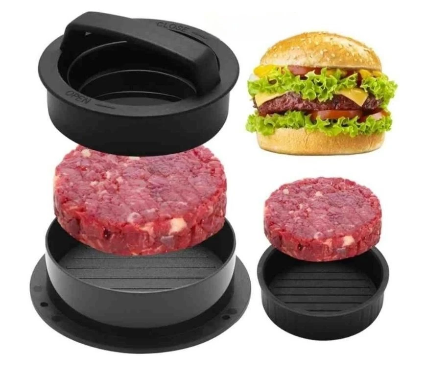 3-in-1 Hamburger Press