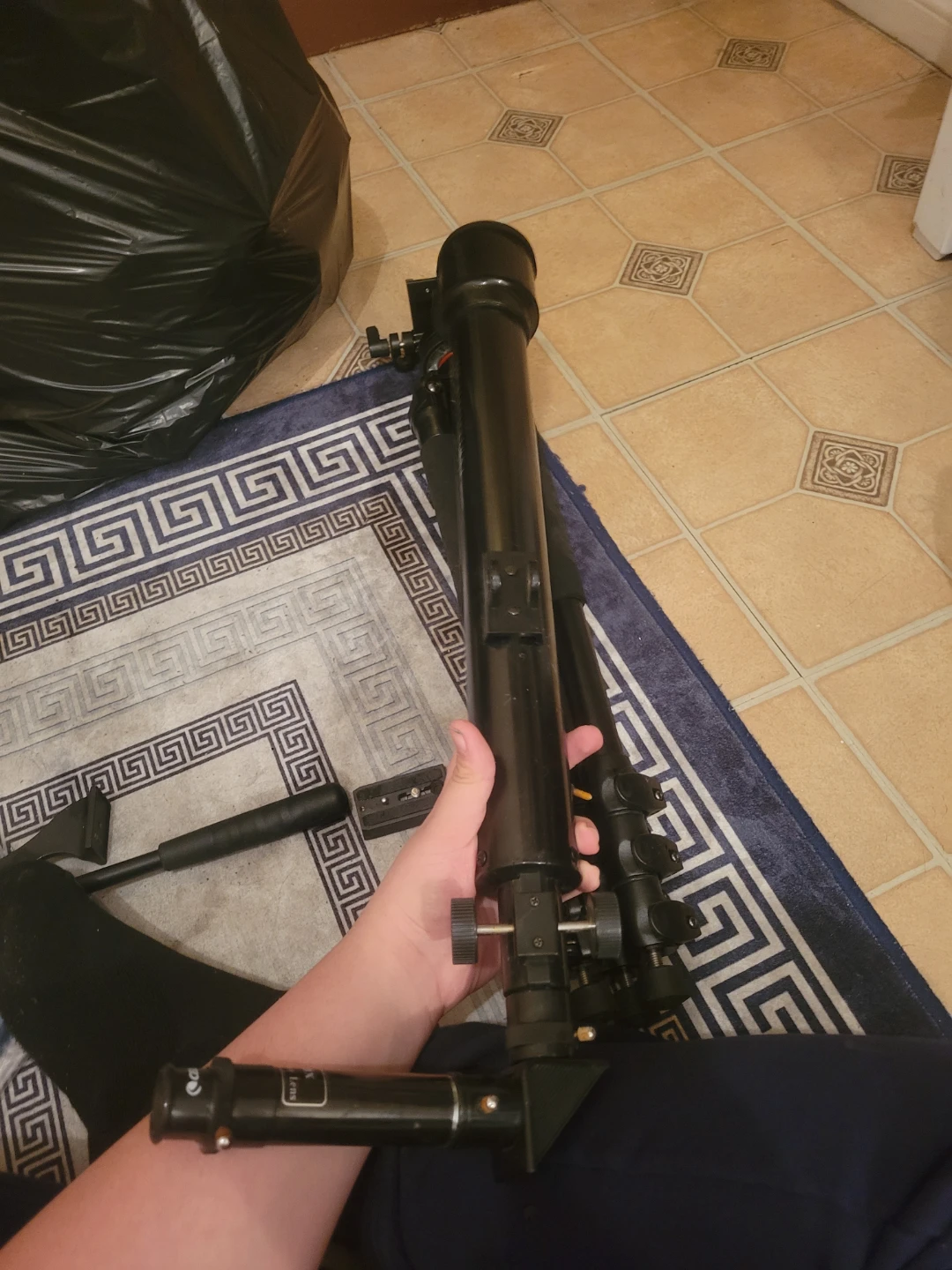 Regal telescope is all black and is all new - photo 2