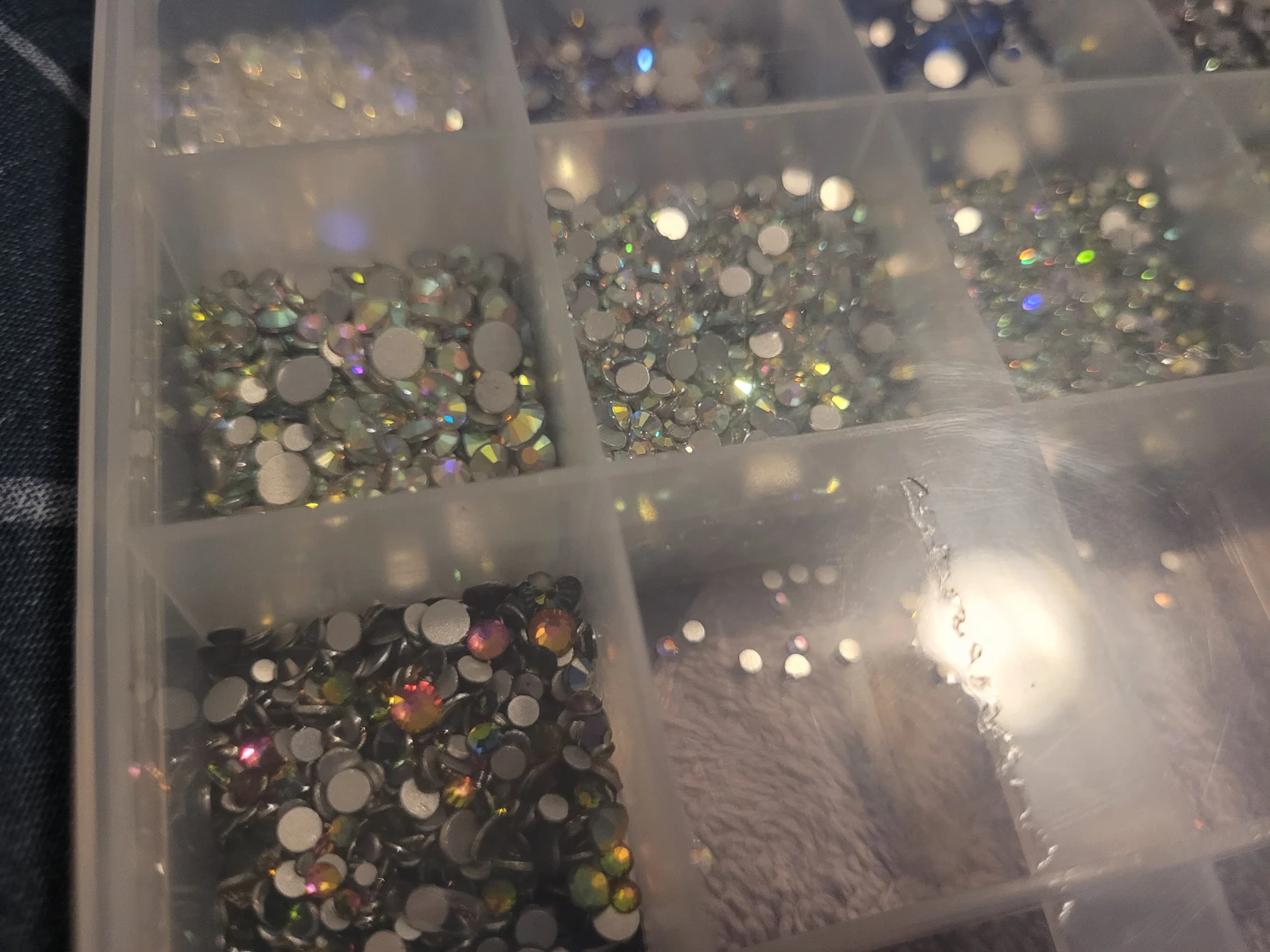 Assorted Rhinestones Craft Gems Nail Art Gems - photo 3