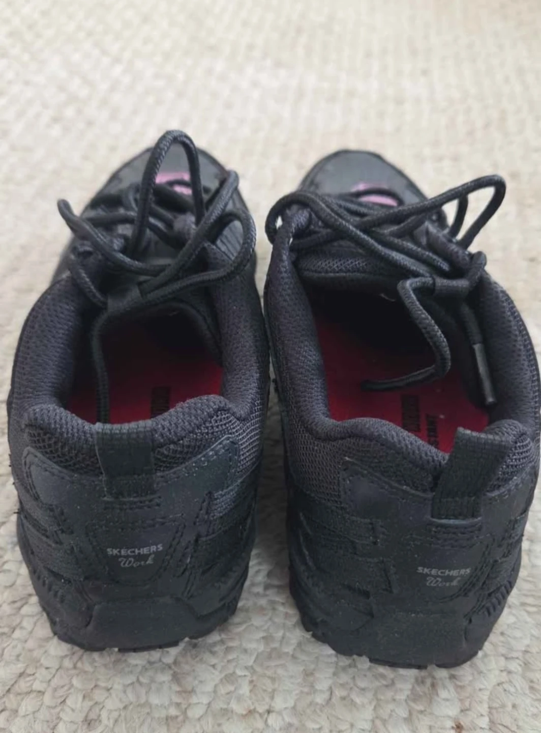 Skechers Work Slip Resistant Black Shoes - photo 2