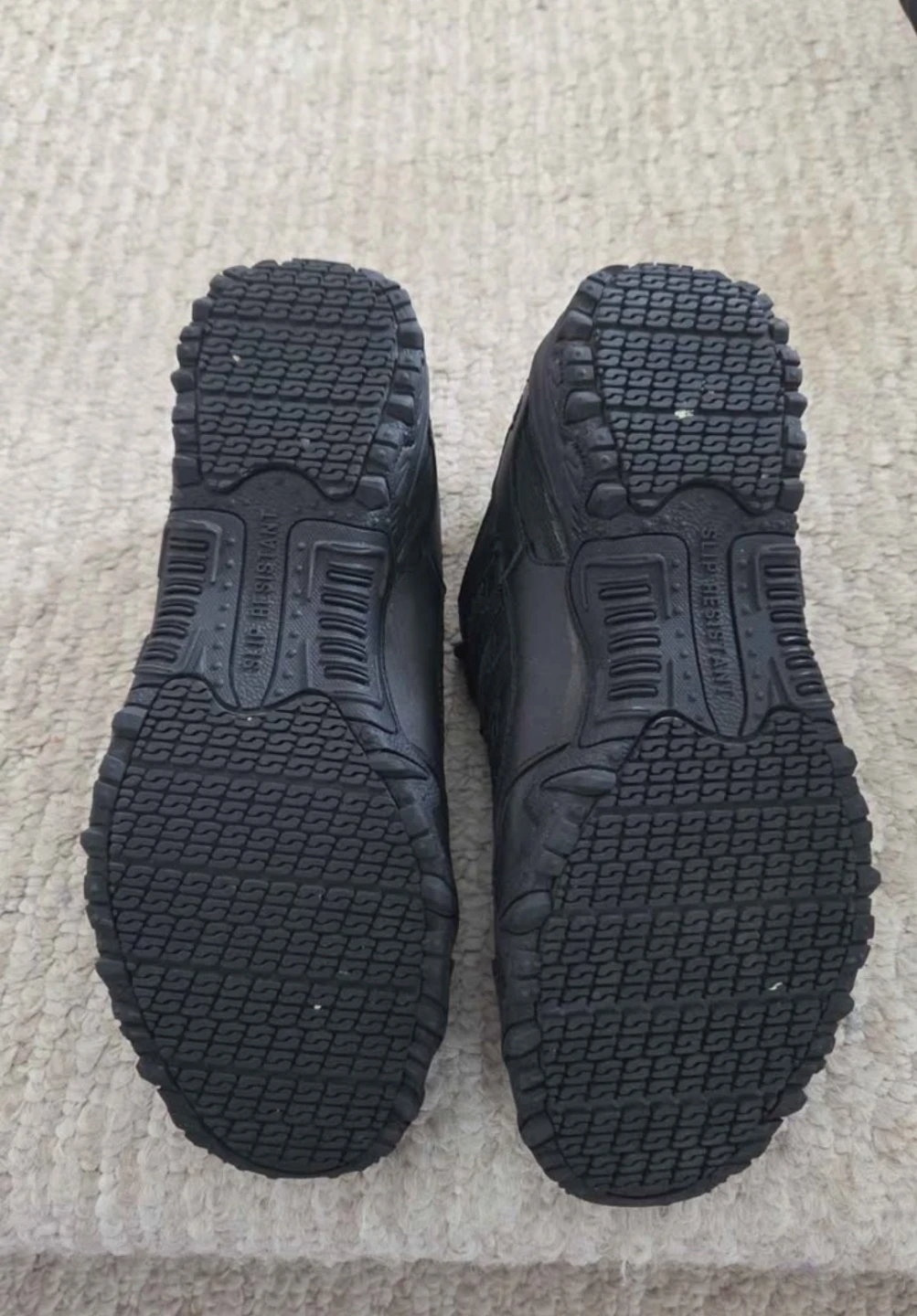 Skechers Work Slip Resistant Black Shoes - photo 3