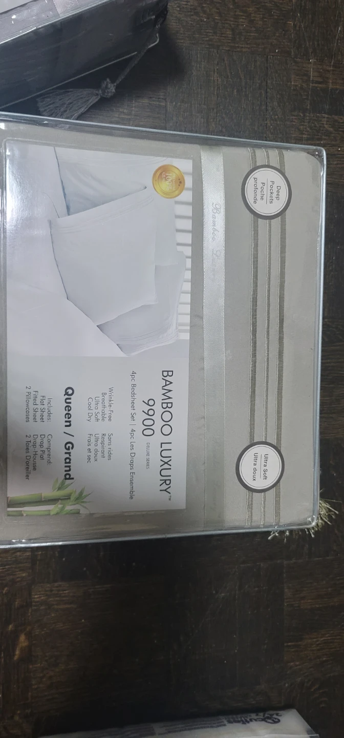 Bamboo Luxury 9900 Queen Bed Sheet Set