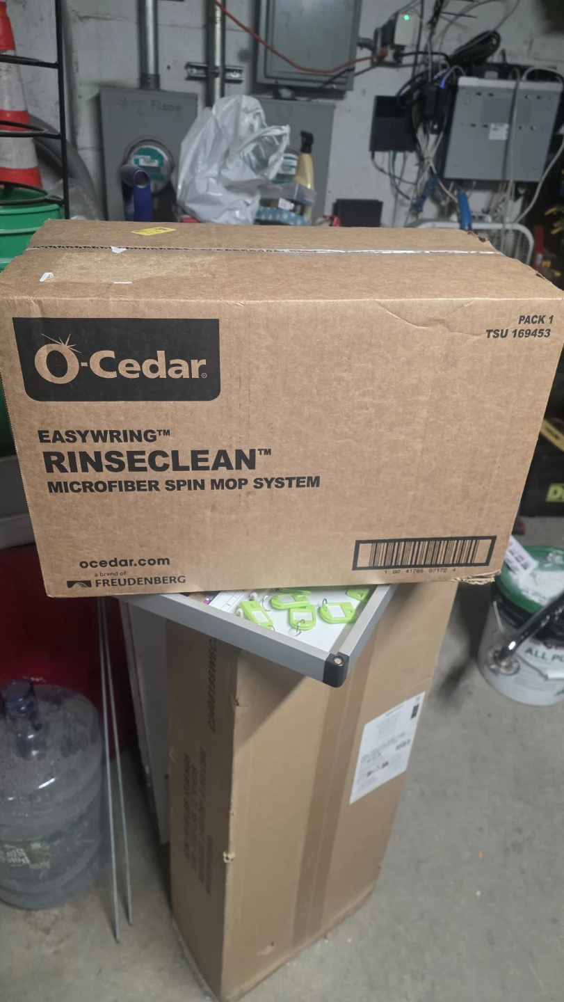 O-Cedar Easywring RinseClean Microfiber Spin Mop System