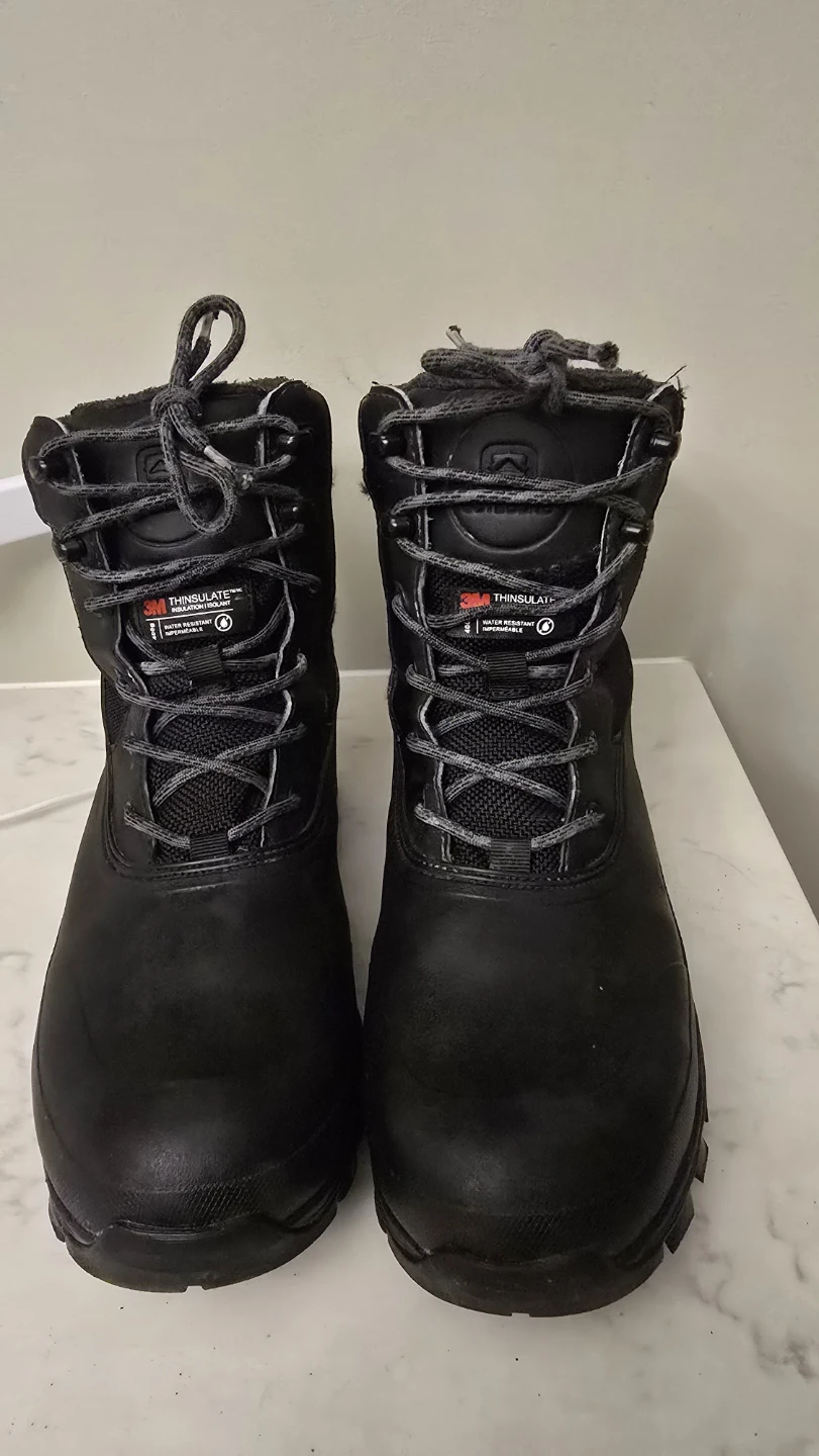 Black Thinsulate Winter Boots