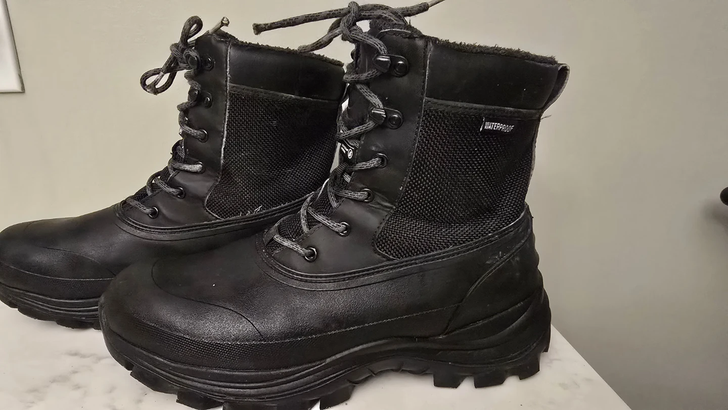 Black Thinsulate Winter Boots - photo 2