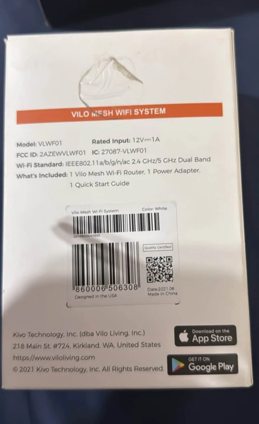 Vilo Mesh Wi-Fi System VLF01 - photo 2