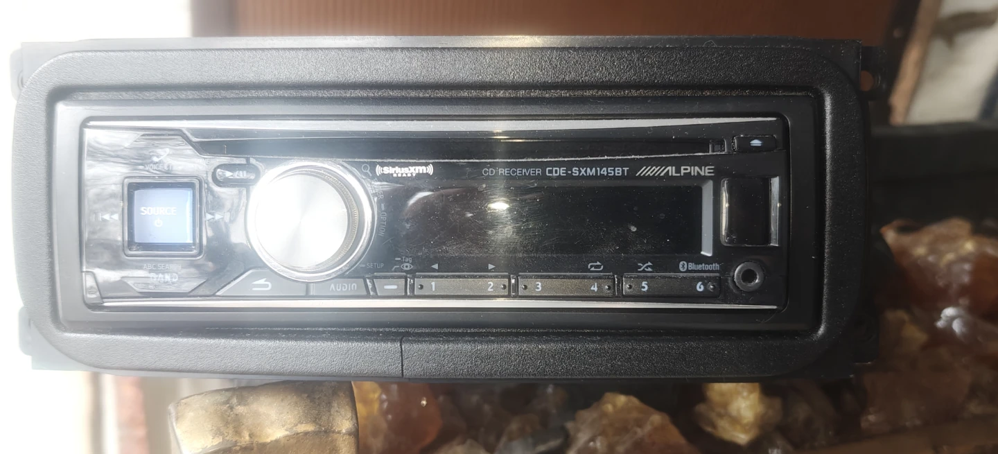 Alpine CDE-SXM145BT CD Receiver with Bluetooth