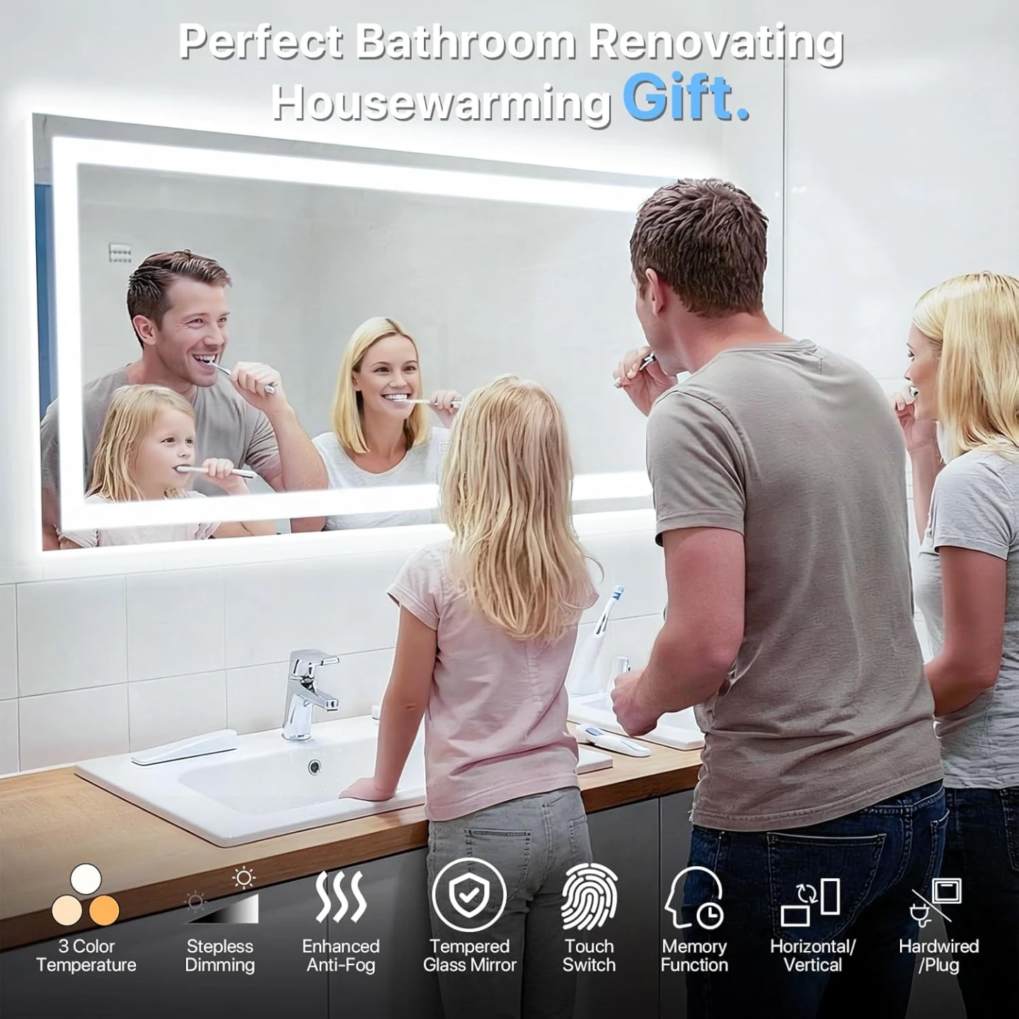 HYPERLITE LED Bathroom Mirror with Lights BNIB - photo 5