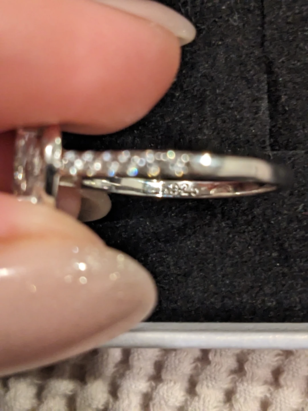New Size 5 Sterling Silver 1.5CT CZ Ring - photo 3