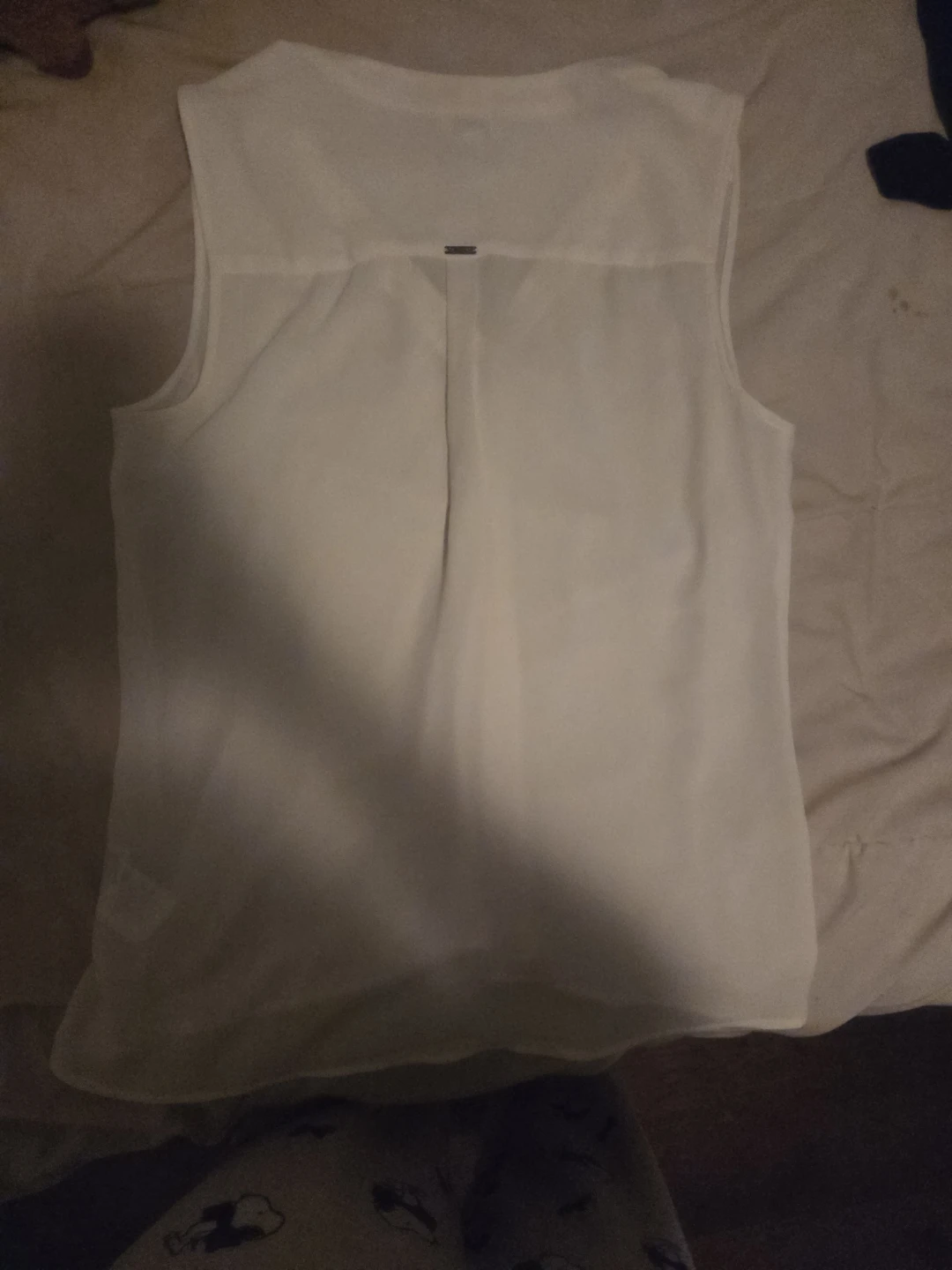 Calvin Klein Sleeveless V-Neck Blouse - photo 3