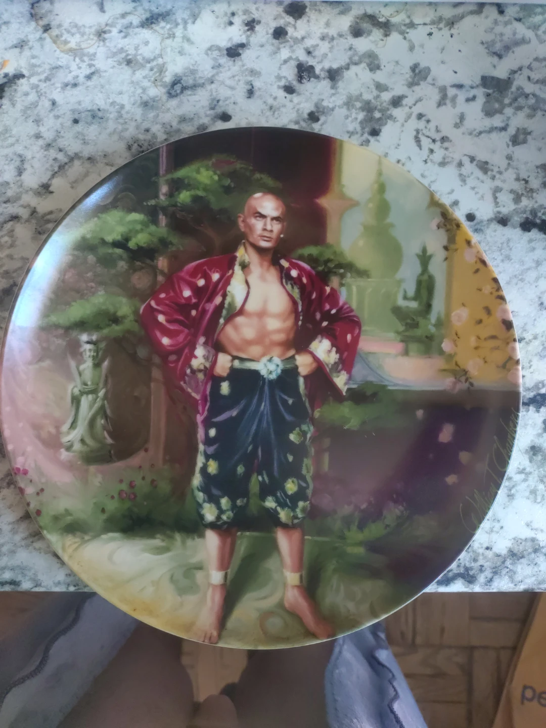 Decorative Collector's Plate by William Chambers