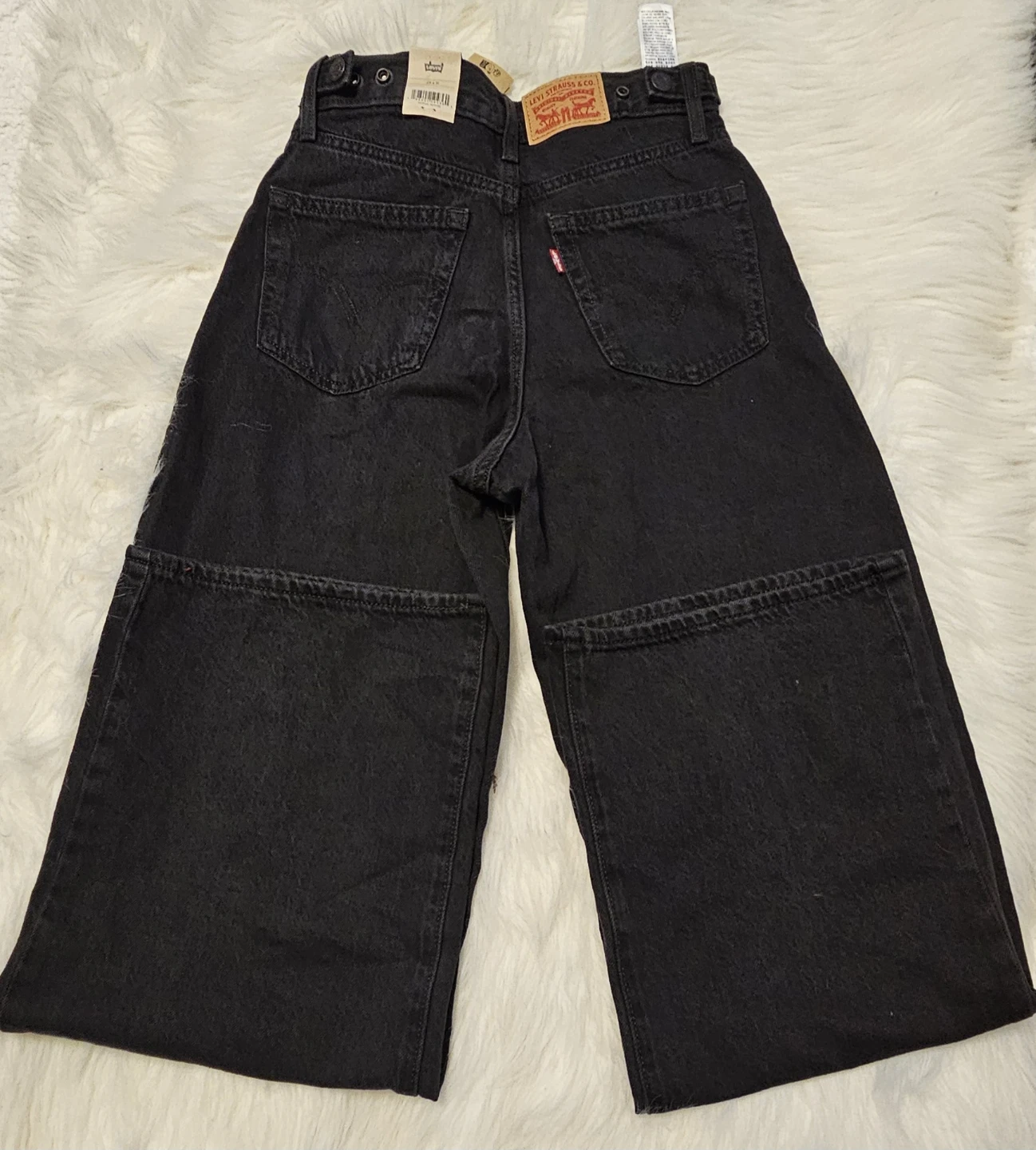 Levi's Black CINCH BAGGY Jeans 25x31 - photo 2
