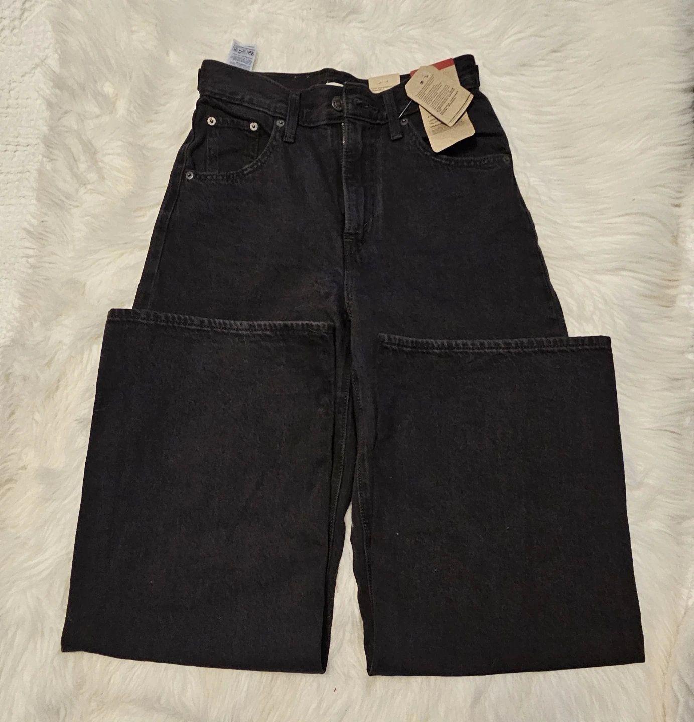 Levi's Black CINCH BAGGY Jeans 25x31 - photo 3