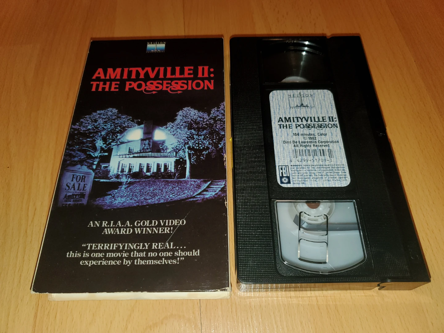 Amityville II: The Possession VHS Tape