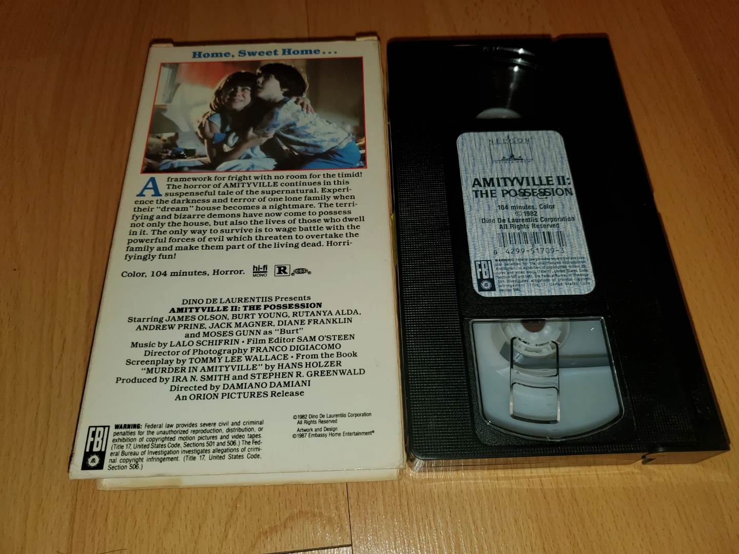 Amityville II: The Possession VHS Tape - photo 2