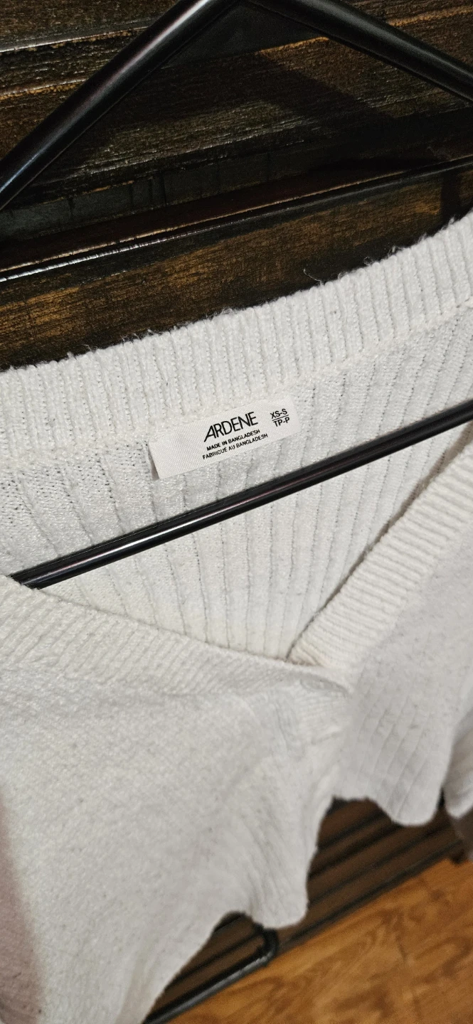 Ardene White Cropped Cardigan - photo 2