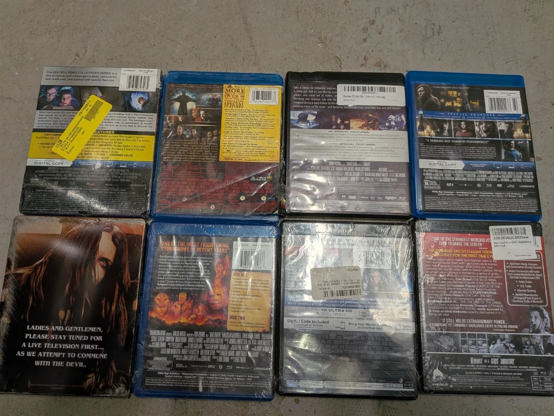 Lot of 8 Horror Blu-ray Movies - Sealed - photo 2