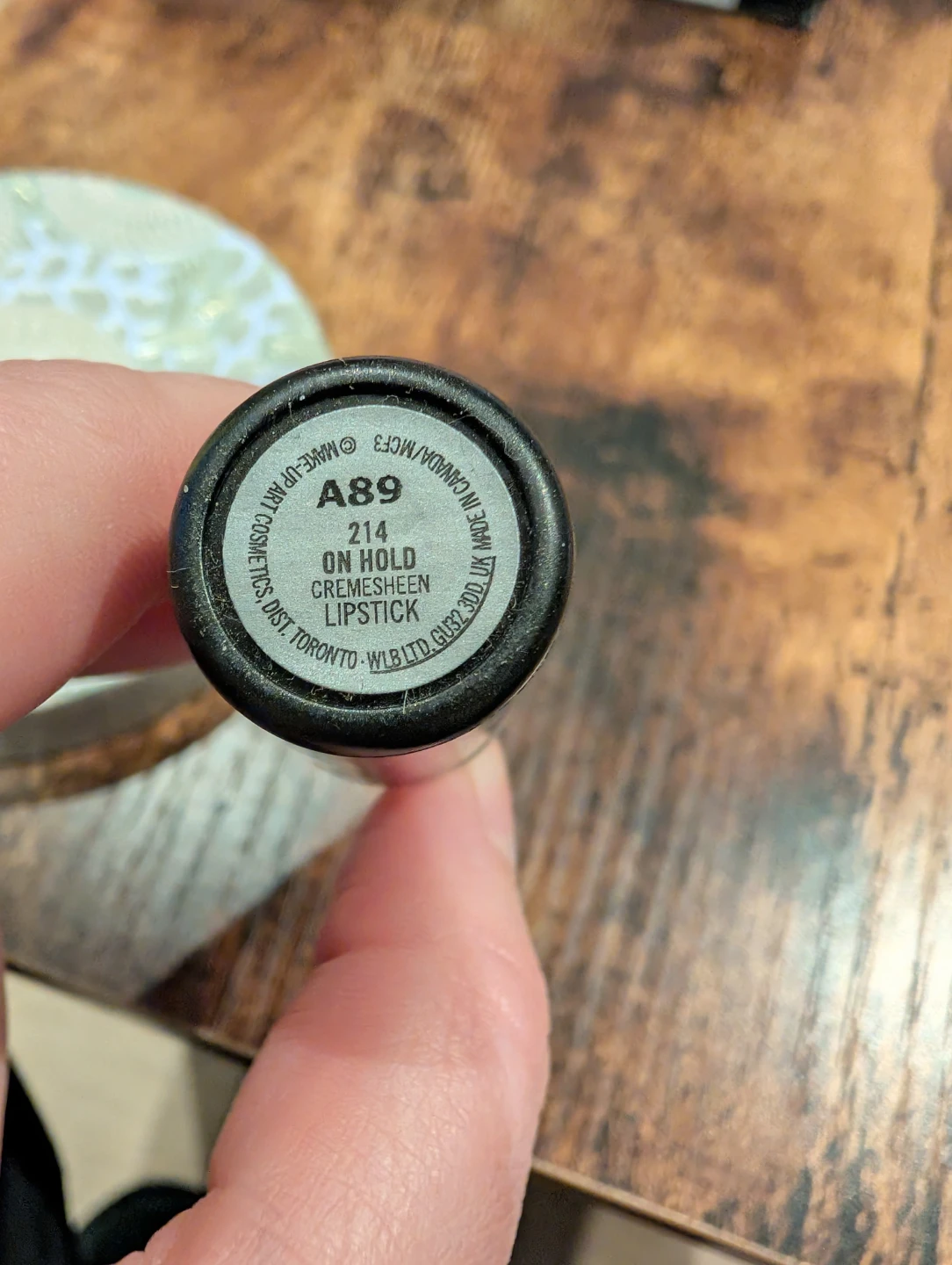 MAC Cosmetics On Hold Cremesheen Lipstick 214 - photo 3
