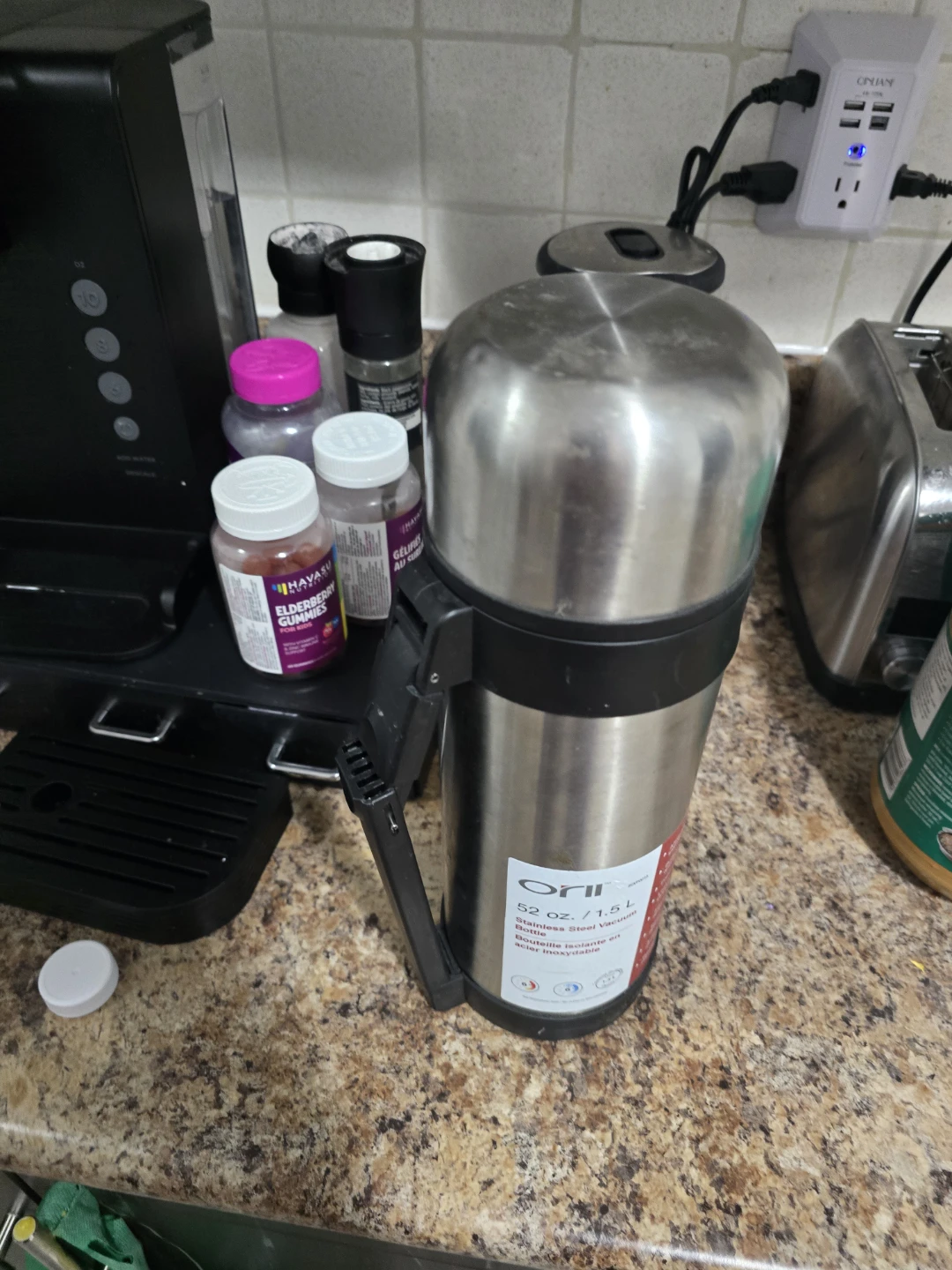 Oriflame 52 oz / 1.5 L Stainless Steel Thermos