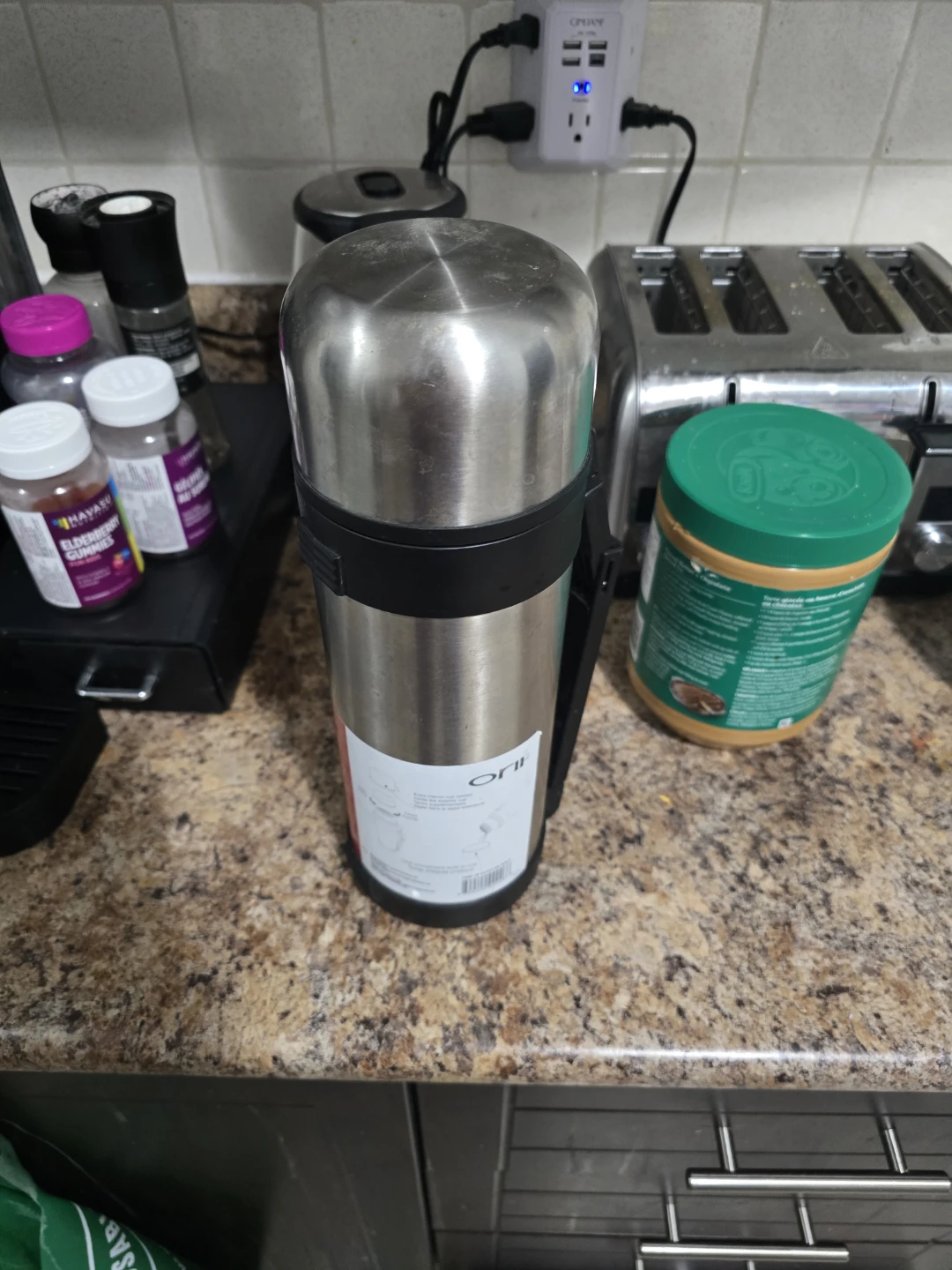 Oriflame 52 oz / 1.5 L Stainless Steel Thermos - photo 2