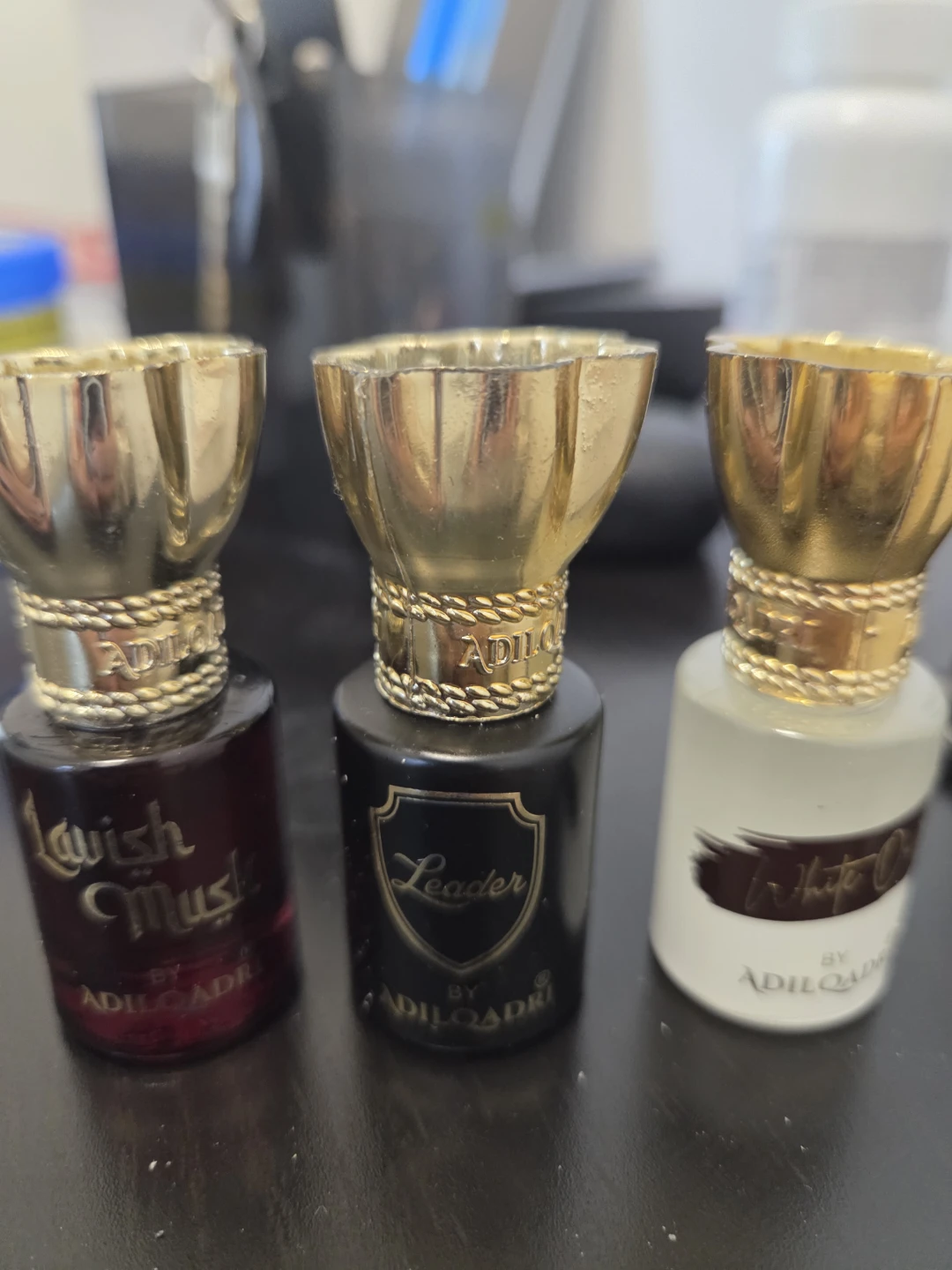 ADILQADRI Perfume Set - Lavish Musk, Leader, White Oud