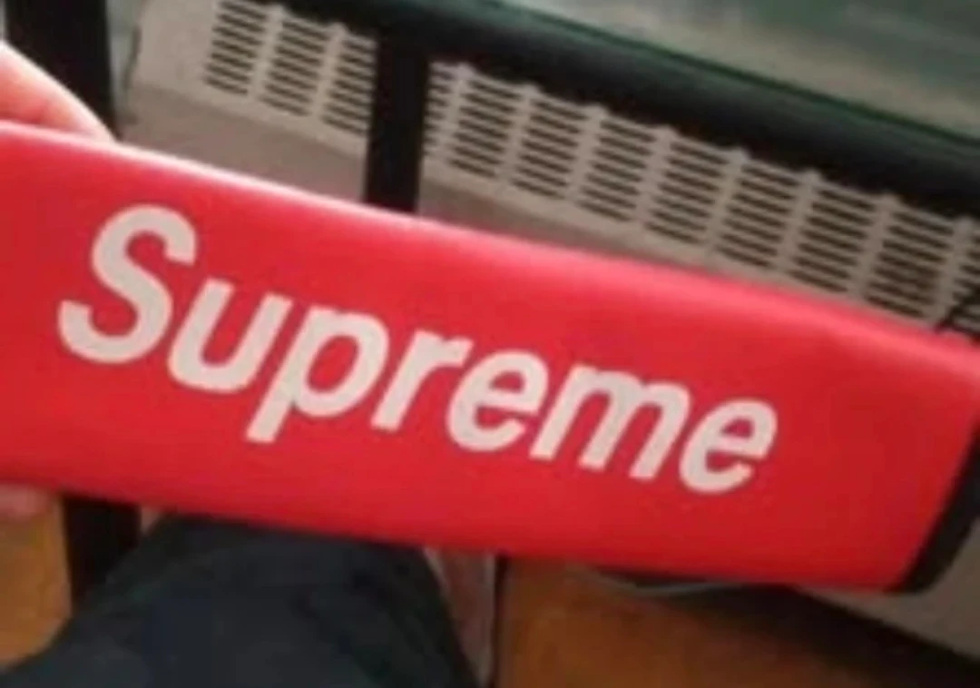Supreme seat belt cover