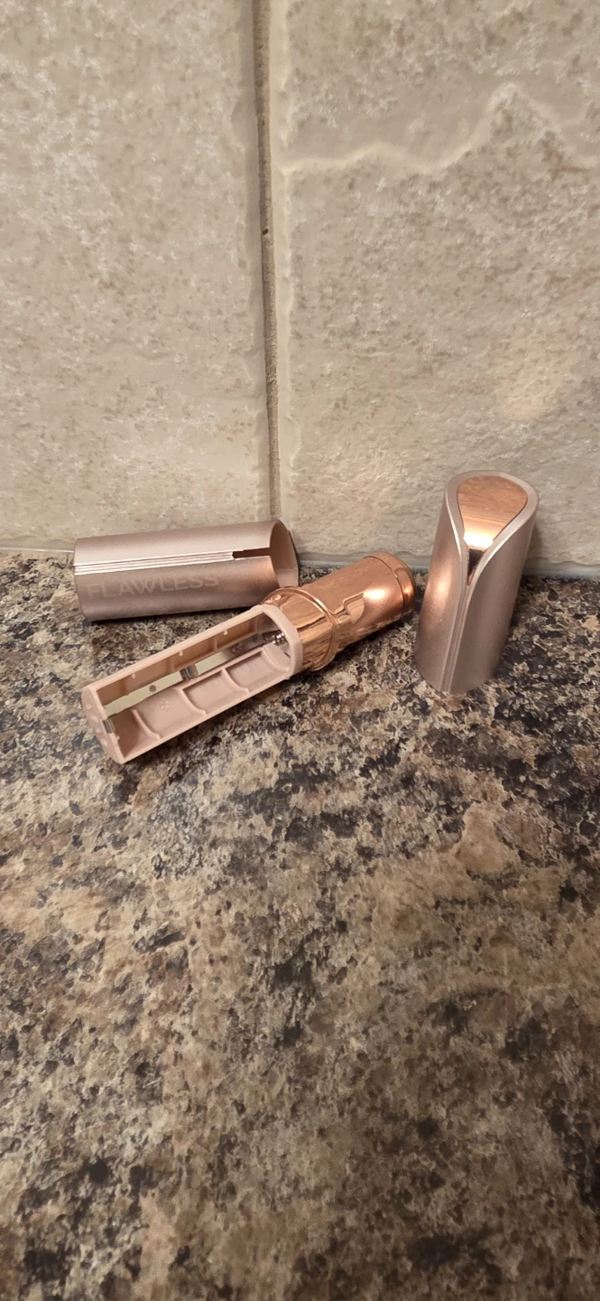 🏆Finishing Touch Flawless Facial Hair Remover Rose Gold - photo 3